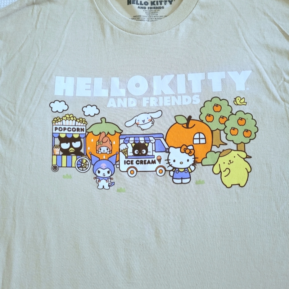 Hello👋 Kitty🐈 and Friends By Sanrio Tee👕 - NWOT - Picture 10 of 11
